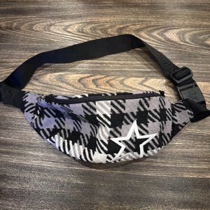 Perfect Moment Belt Bag Fanny Pack Bum Bag Wool Houndstooth Ski- LIKE NEW
